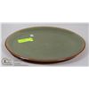 Image 1 : DENBY ENGLAND GREEN PLATTER-11"X 14"