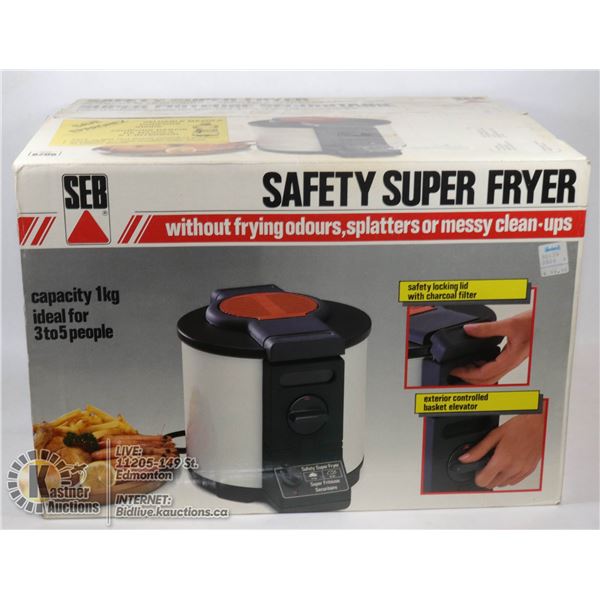 SAFETY SUPER FRYER DEEP FRYER