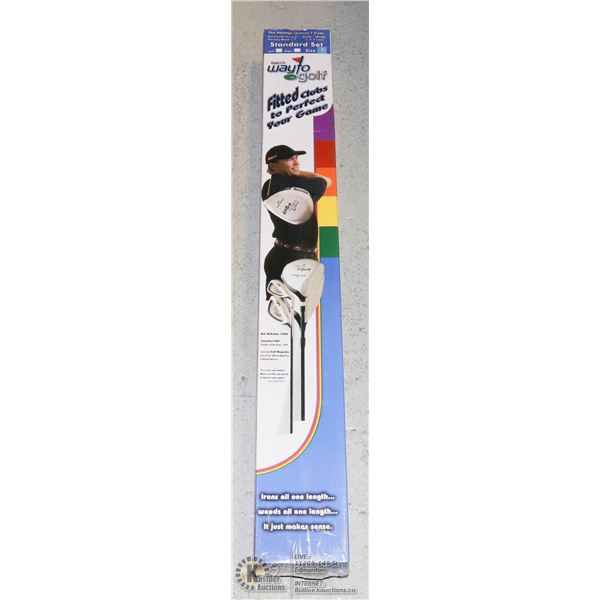NEW WAY TO GOLF CLUB SET SIZE 1 RIGHT HAND