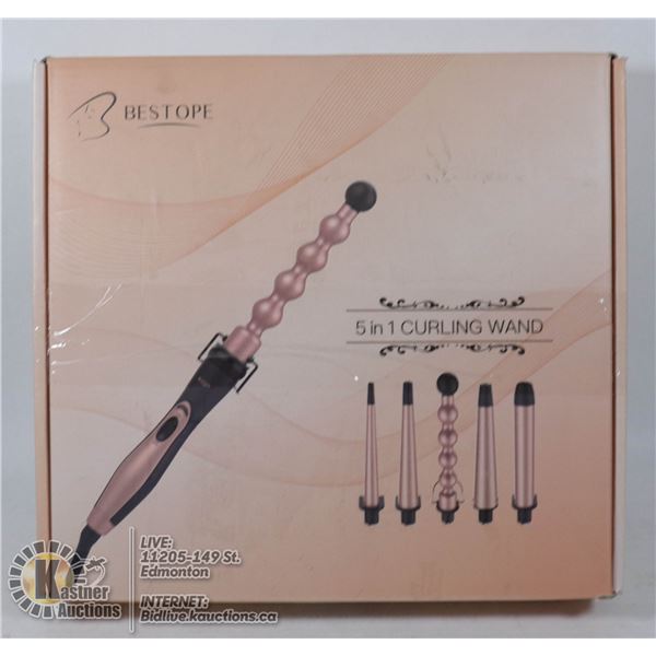 BESTOPE 5 IN 1 CURLING WAND