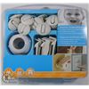 Image 1 : ESSENTIALS CHILDPROOFING KIT INCLUDES 46 PCS