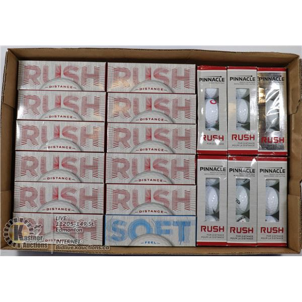 FLAT PINNACLE RECLAIMED GOLF BALLS