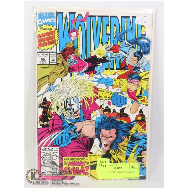 MARVEL COMICS WOLVERINE #55