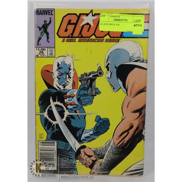 G.I.JOE ISSUE #38