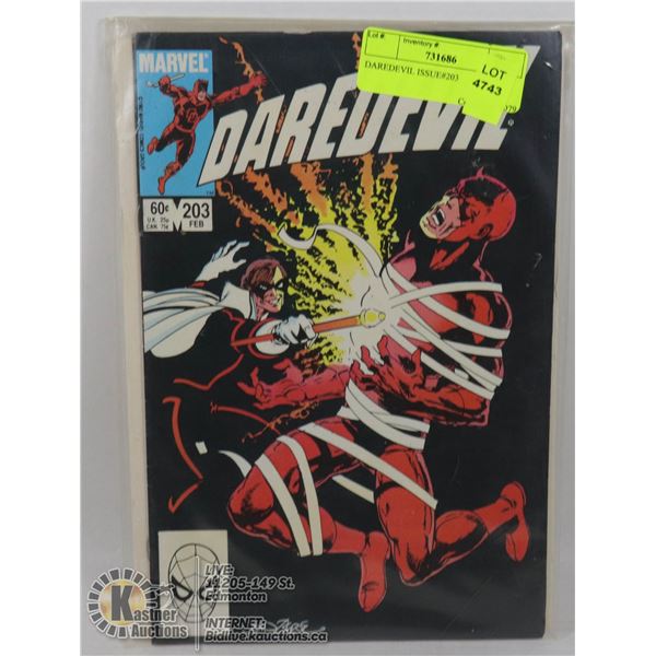 DAREDEVIL ISSUE#203