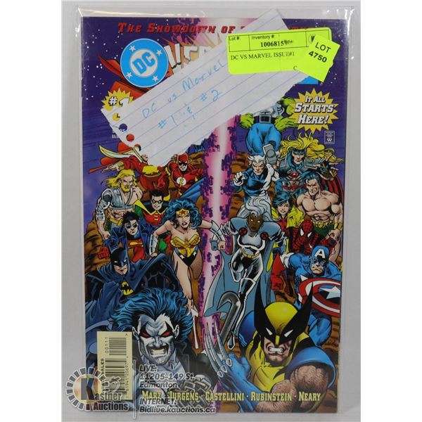 DC VS MARVEL ISSUE#1
