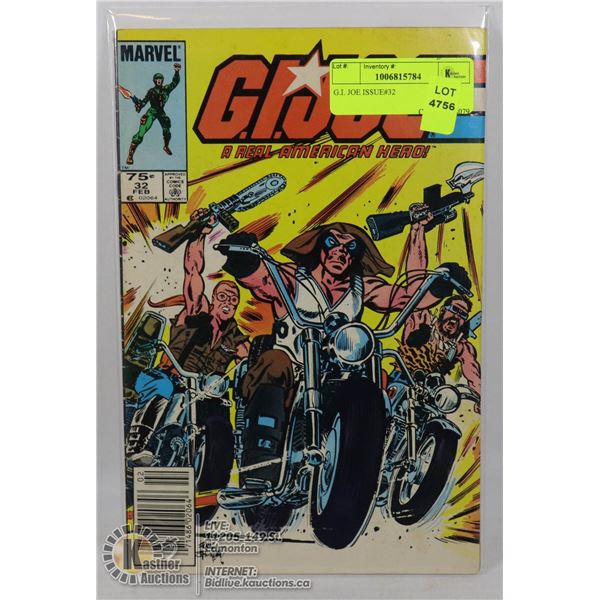 G.I. JOE ISSUE#32