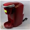 Image 1 : KEURIG MACHINE RED IN COLOR