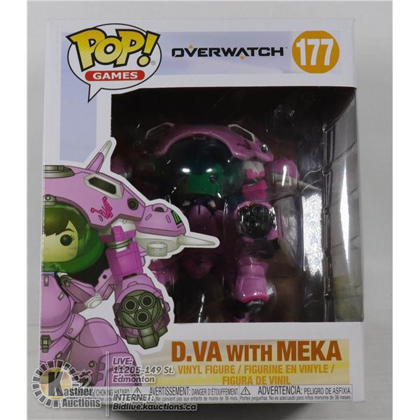 FUNKO POP OVERWATCH D.VA & MEKA 6"