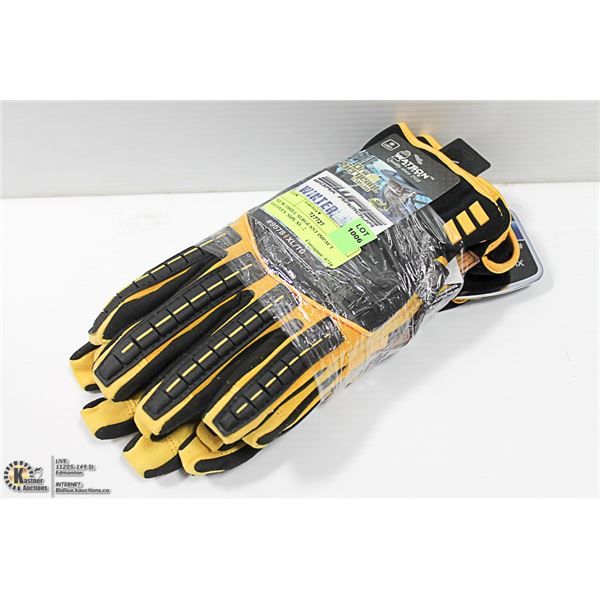 NEW DRILL SERGEANT IMPACT GLOVES. SIZE XL. 2