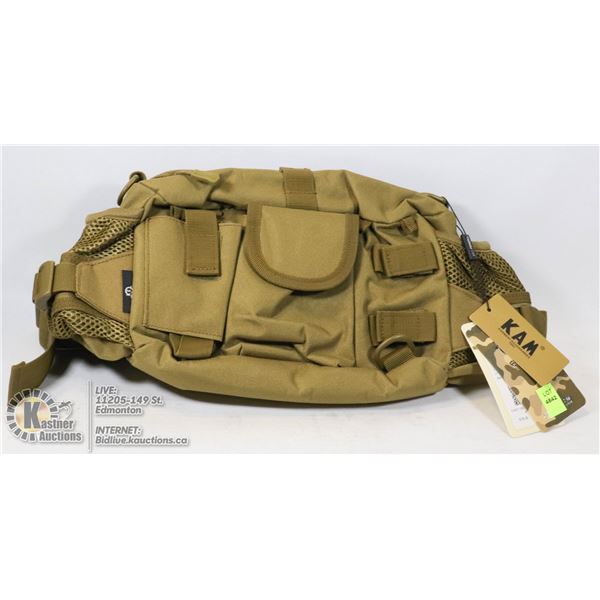 MILITARY STYLE TACTICAL WAIST POUCH