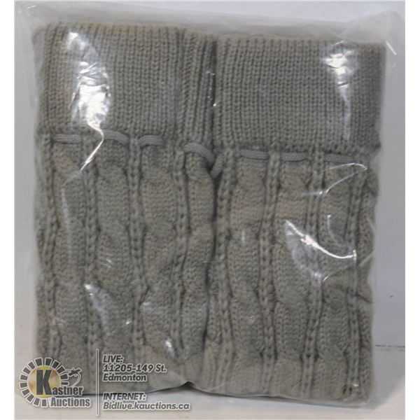 BUNDLE OF 2 WOMENS LEG WARMERS
