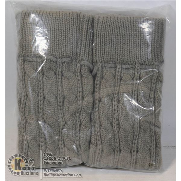 BUNDLE OF 2 WOMENS LEG WARMERS