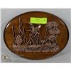 Image 1 : DUCK PLAQUE WALL ART 12"X9"