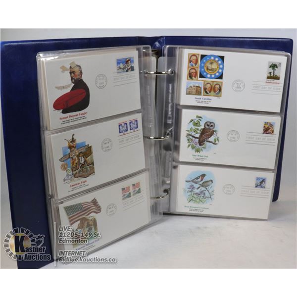 HUGE ESTATE LOT OF USA FDC'S OVER 75 TOTAL IN