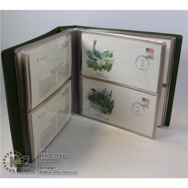 DON BALKSE'S BIRDS & FLOWERS OF THE 50 STATES SET