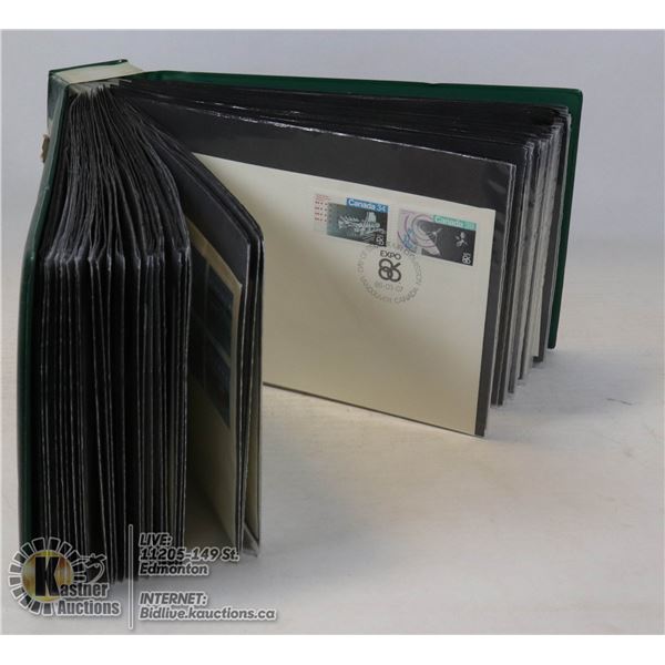 ESTATE BINDER FULL OF CANADA FIRST DAY COVERS