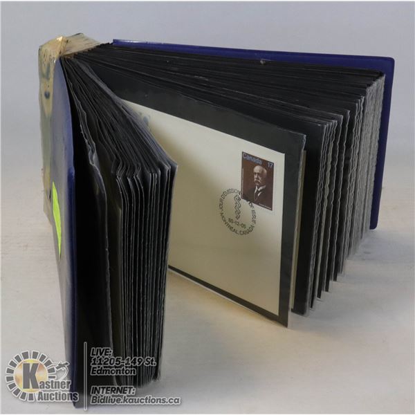 ESTATE BINDER FULL OF CANADA FIRST DAY COVERS