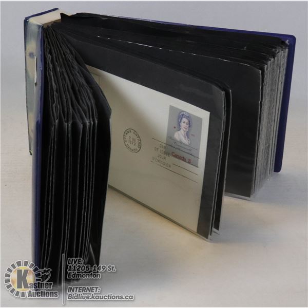 ESTATE BINDER FULL OF CANADA FIRST DAY COVERS
