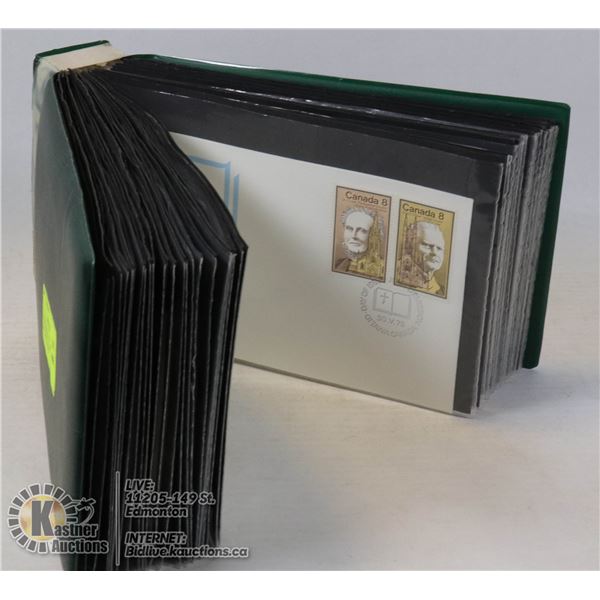ESTATE BINDER FULL OF CANADA FIRST DAY COVERS