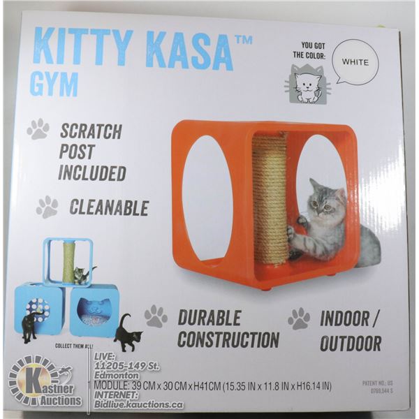 NEW WHITE KITTY KASA GYM