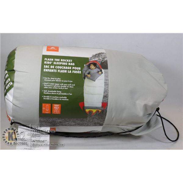 NEW OZARK TRAILS KIDS SLEEPING BAG ( LAST STOCK )