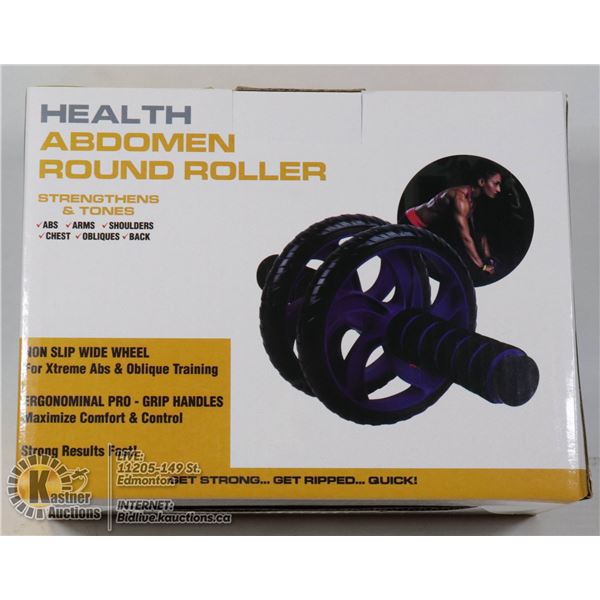NEW ABDOMEN ROUND ROLLER - GREAT FOR ABS