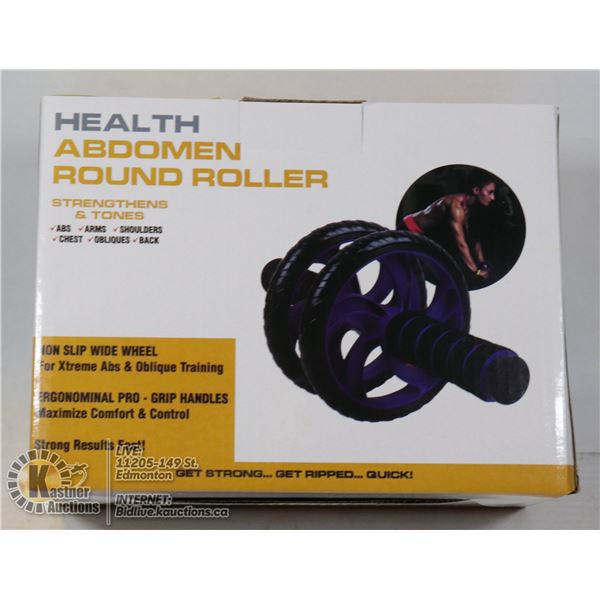 NEW ABDOMEN ROUND ROLLER - GREAT FOR ABS