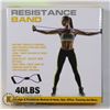 Image 1 : NEW 40LBS RESISTANCE BAND