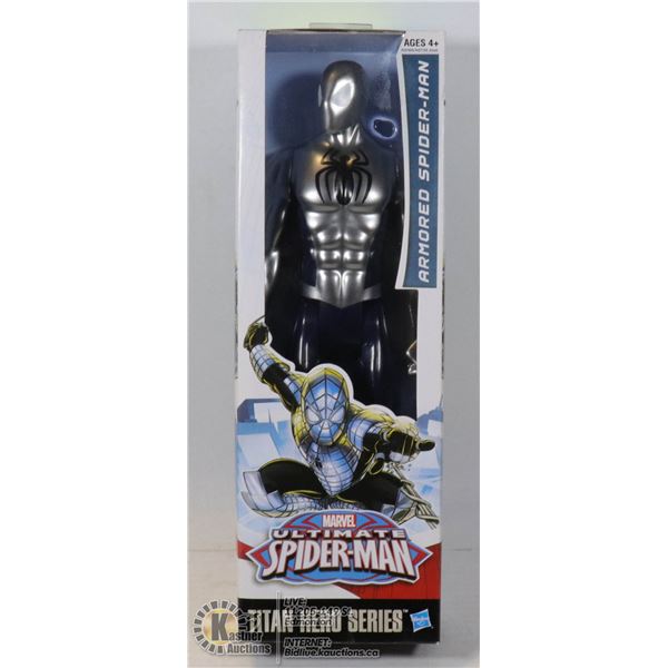 NEW MARVEL TITAN HERO SERIES ARMORED SPIDERMAN