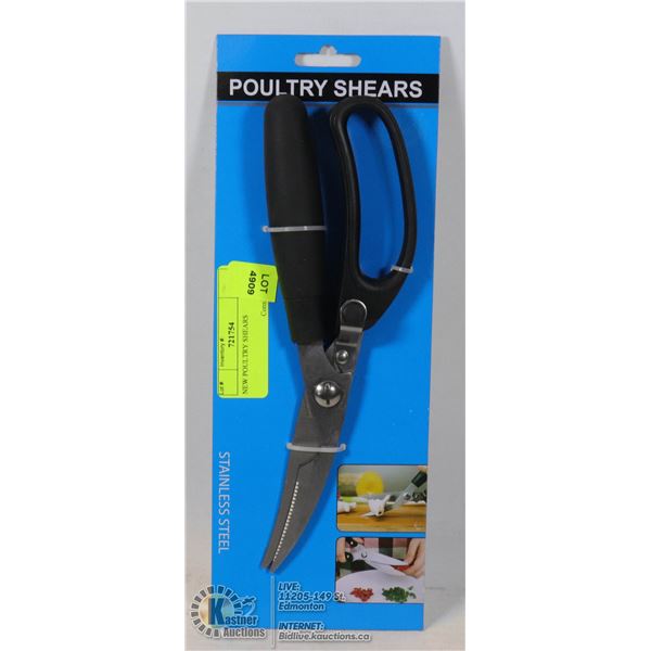 NEW POULTRY SHEARS