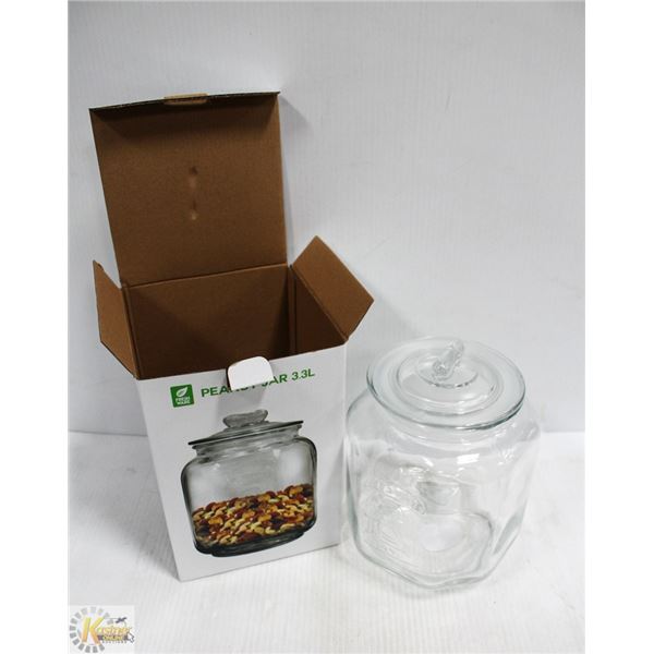 NEW 3.3L PEANUT / CANDY DISPLAY JAR