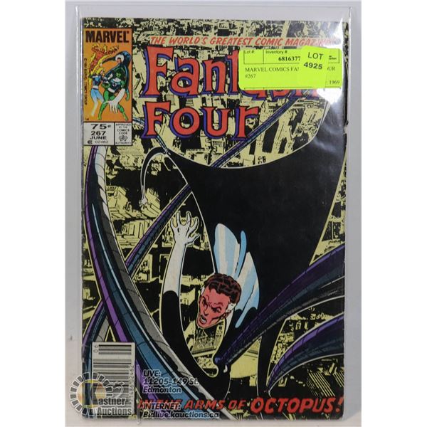 MARVEL COMICS FANTASTIC FOUR #267