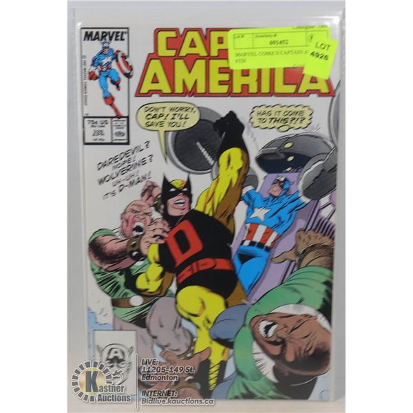MARVEL COMICS CAPTAIN AMERICA #328