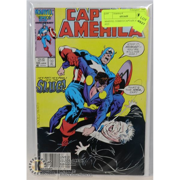 MARVEL COMICS CAPTAIN AMERICA #325