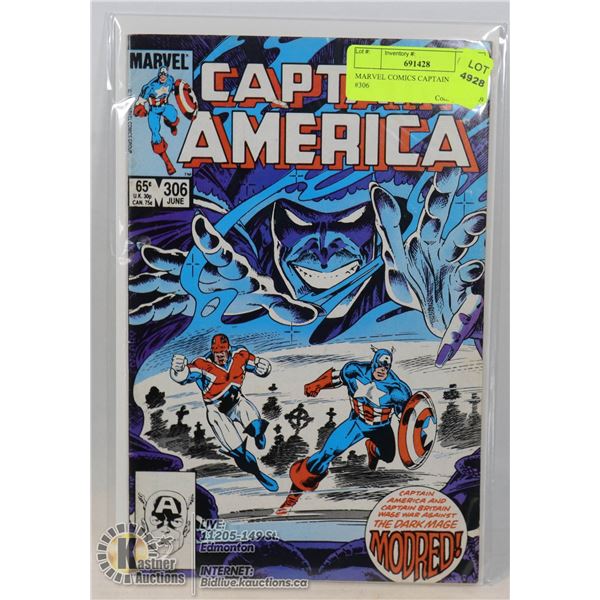MARVEL COMICS CAPTAIN AMERICA #306