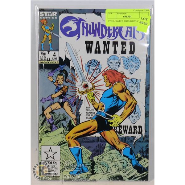 STAR COMICS THUNDERCATS #4