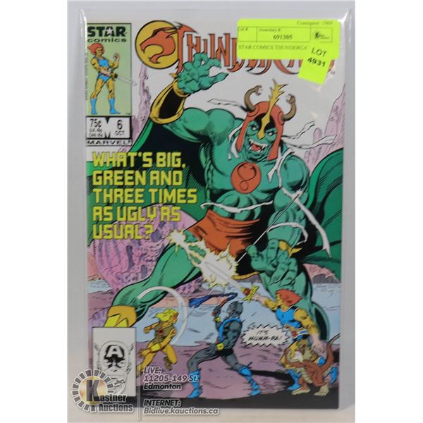 STAR COMICS THUNDERCATS #6