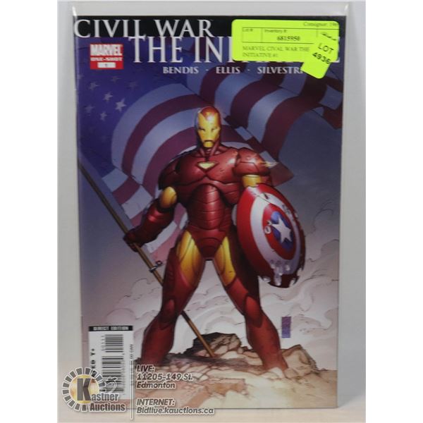 MARVEL CIVAL WAR THE INITIATIVE #1