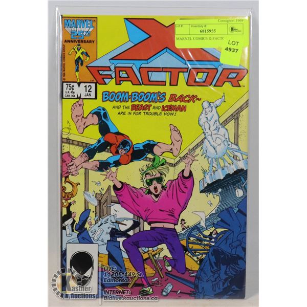 MARVEL COMICS X-FACTOR #12