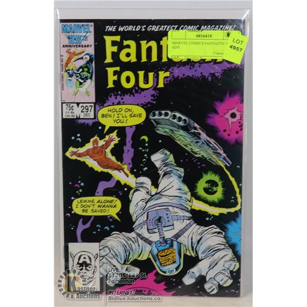 MARVEL COMICS FANTASTIC FOUR #297