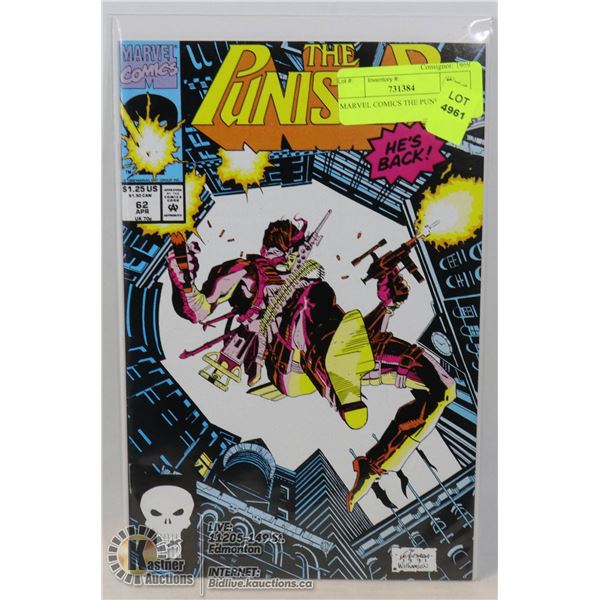 MARVEL COMICS THE PUNISHER #62
