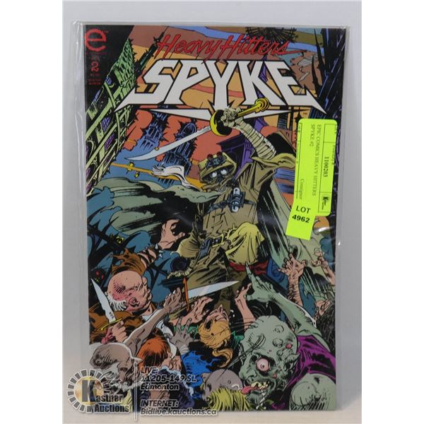 EPIC COMICS HEAVY HITTERS SPYKE #2