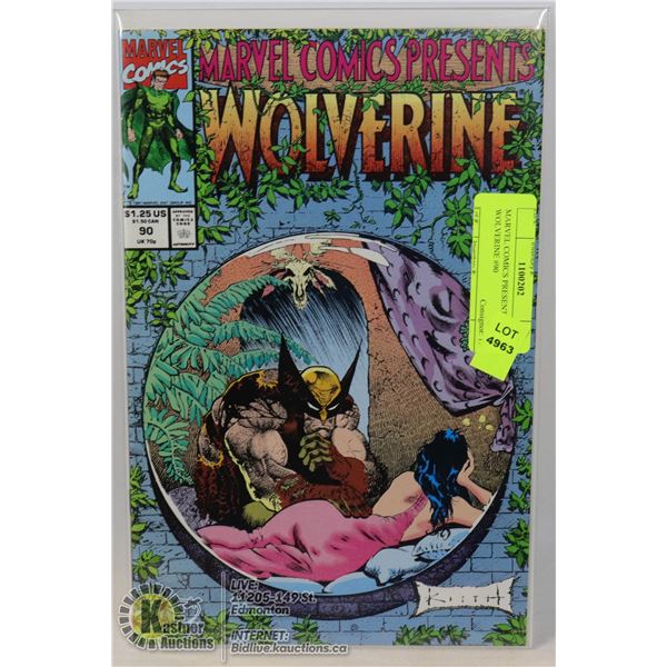 MARVEL COMICS PRESENTS WOLVERINE #90