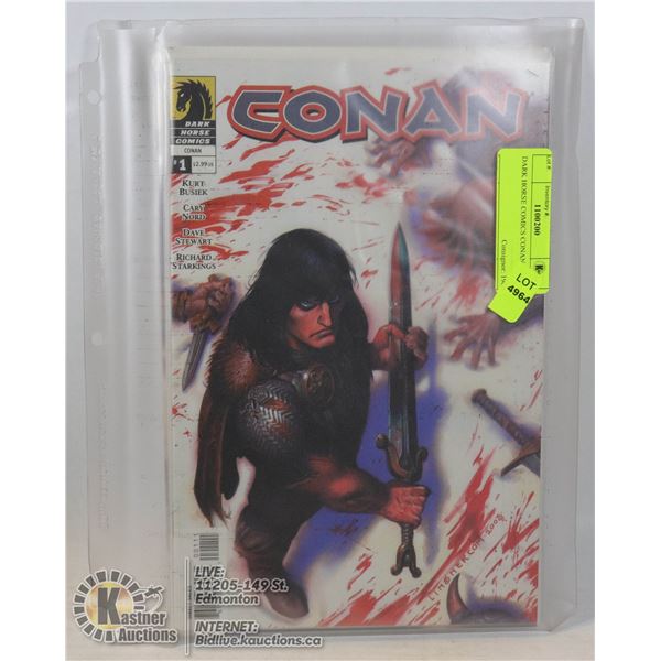 DARK HORSE COMICS CONAN #1-#5