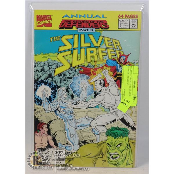 MARVEL COMICS THE SILVER SURFER 64 PAGE #5