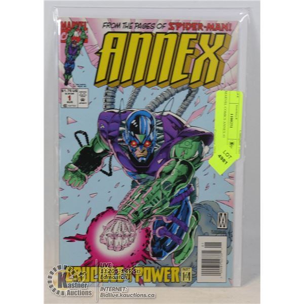 MARVEL COMICS ANNEX #1