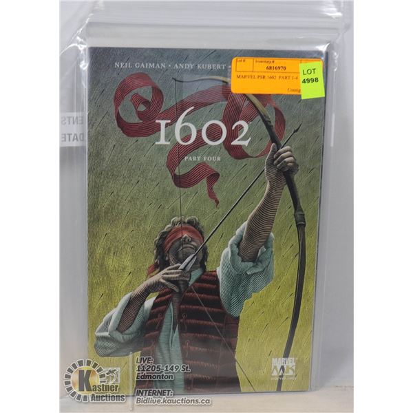 MARVEL PSR 1602  PART 1-4