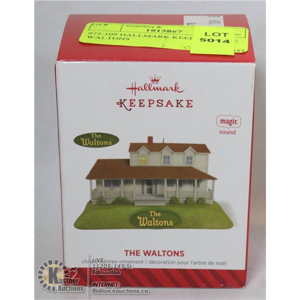 975-109 HALLMARK KEEPSAKE-THE WALTONS