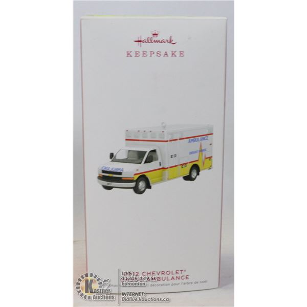 975-116 HALLMARK KEEPSAKE-2012 CHEVROLET G4500